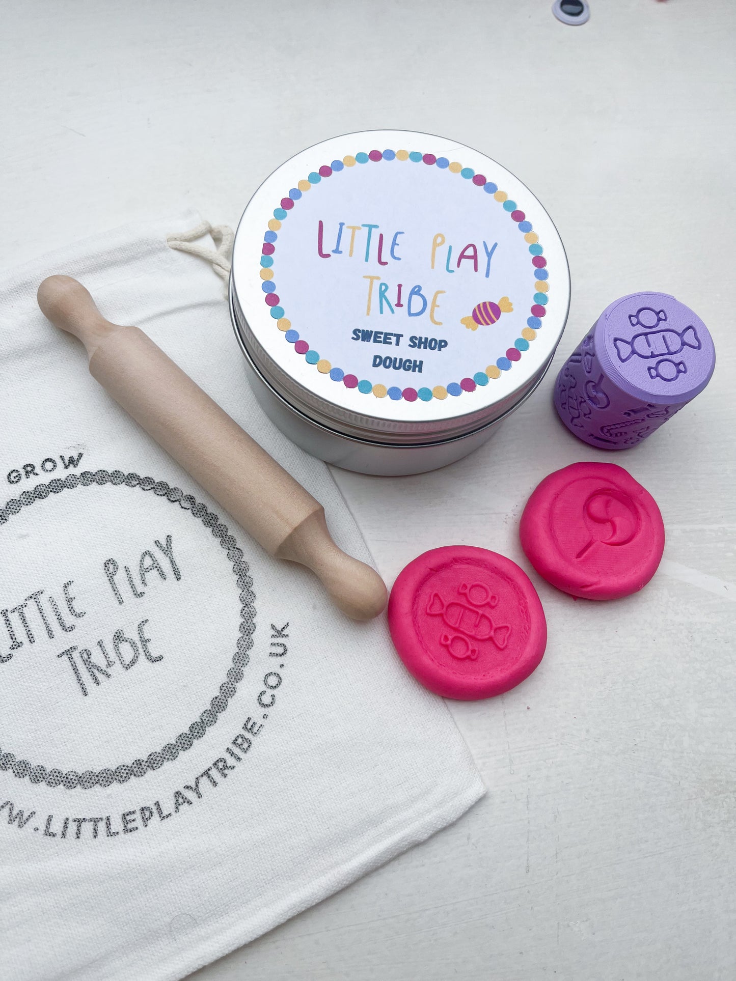 Sweetshop Discovery Dough Grab & Go Kit | Sensory Play Kit with Hidden Sweets