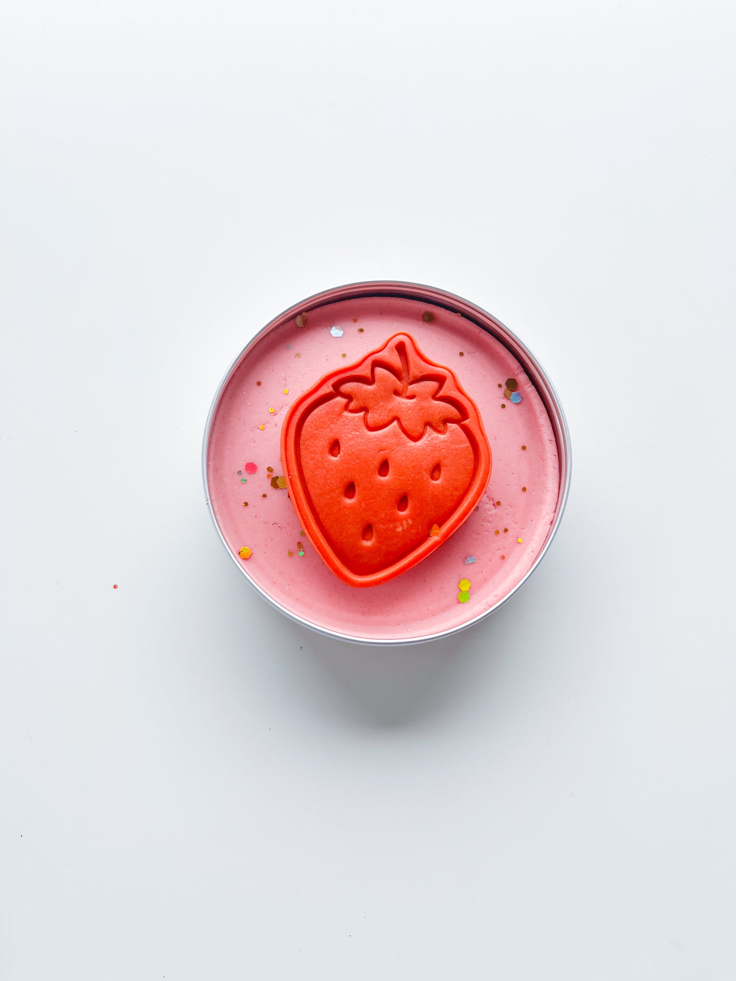 Strawberry Theme Playdough Party Bag Filler