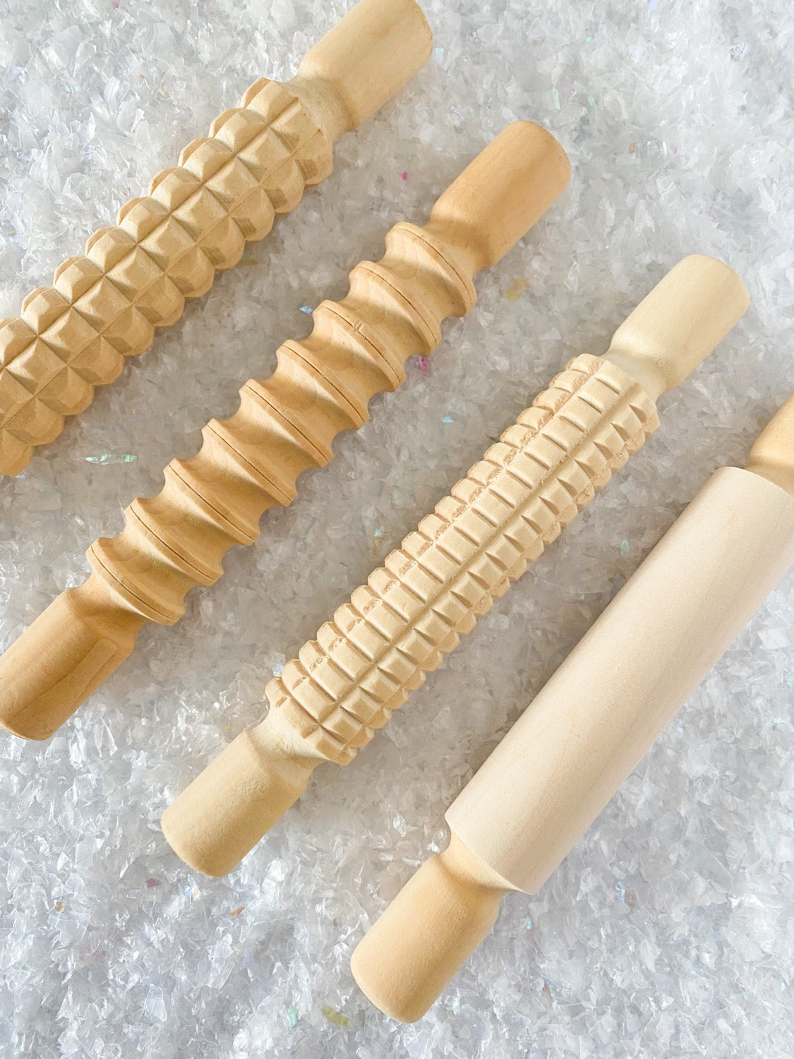 Mini Dough Roller Tool Wooden Montessori Toy
