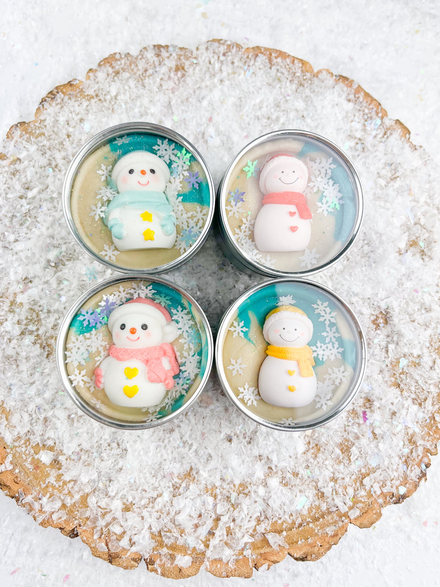 Shake & Play Snowglobe Tin – Stocking Filler with Snowman