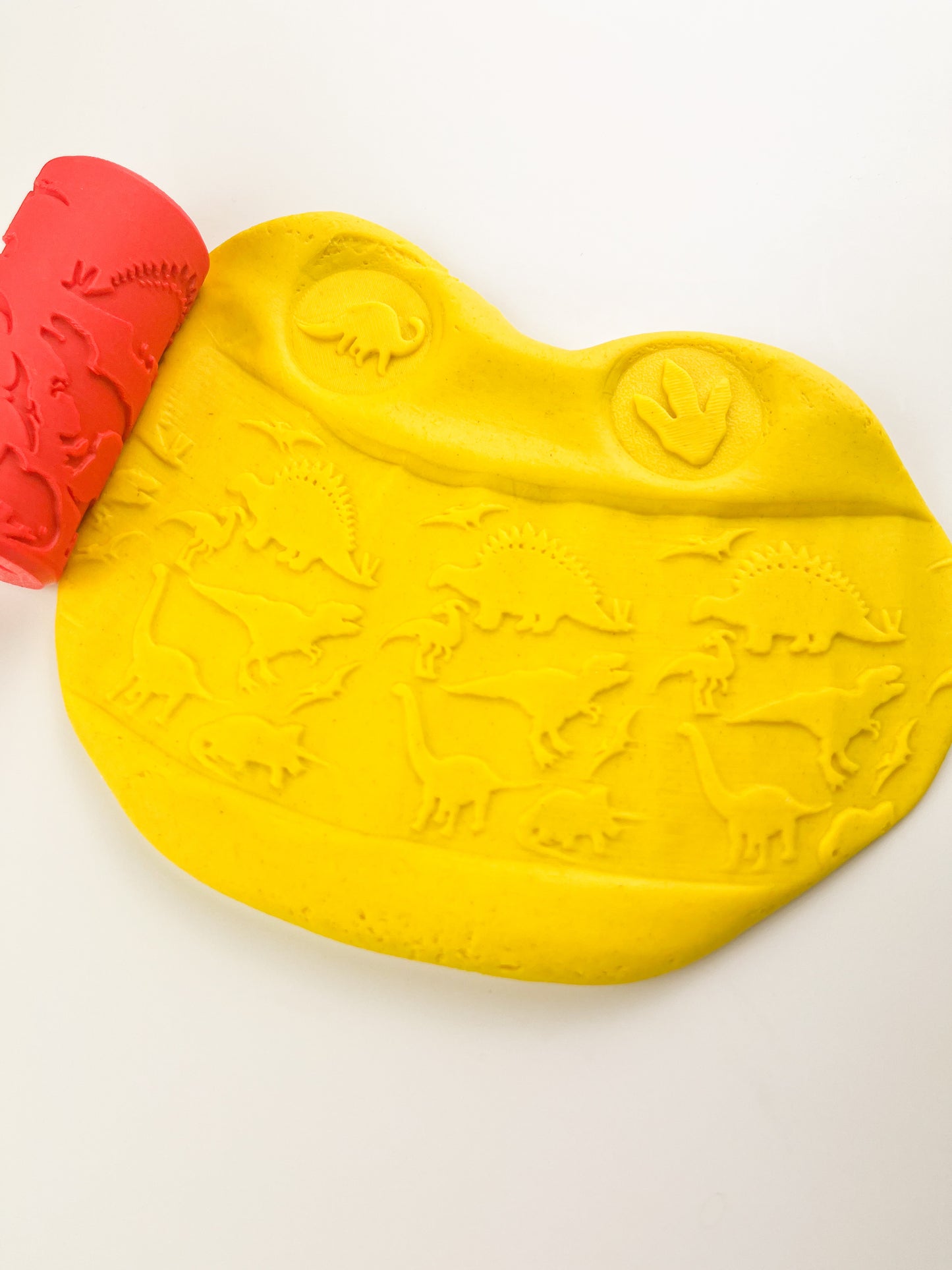 Dinosaur Eco Roller – Large Sustainable Playdough Tool for Dino lovers