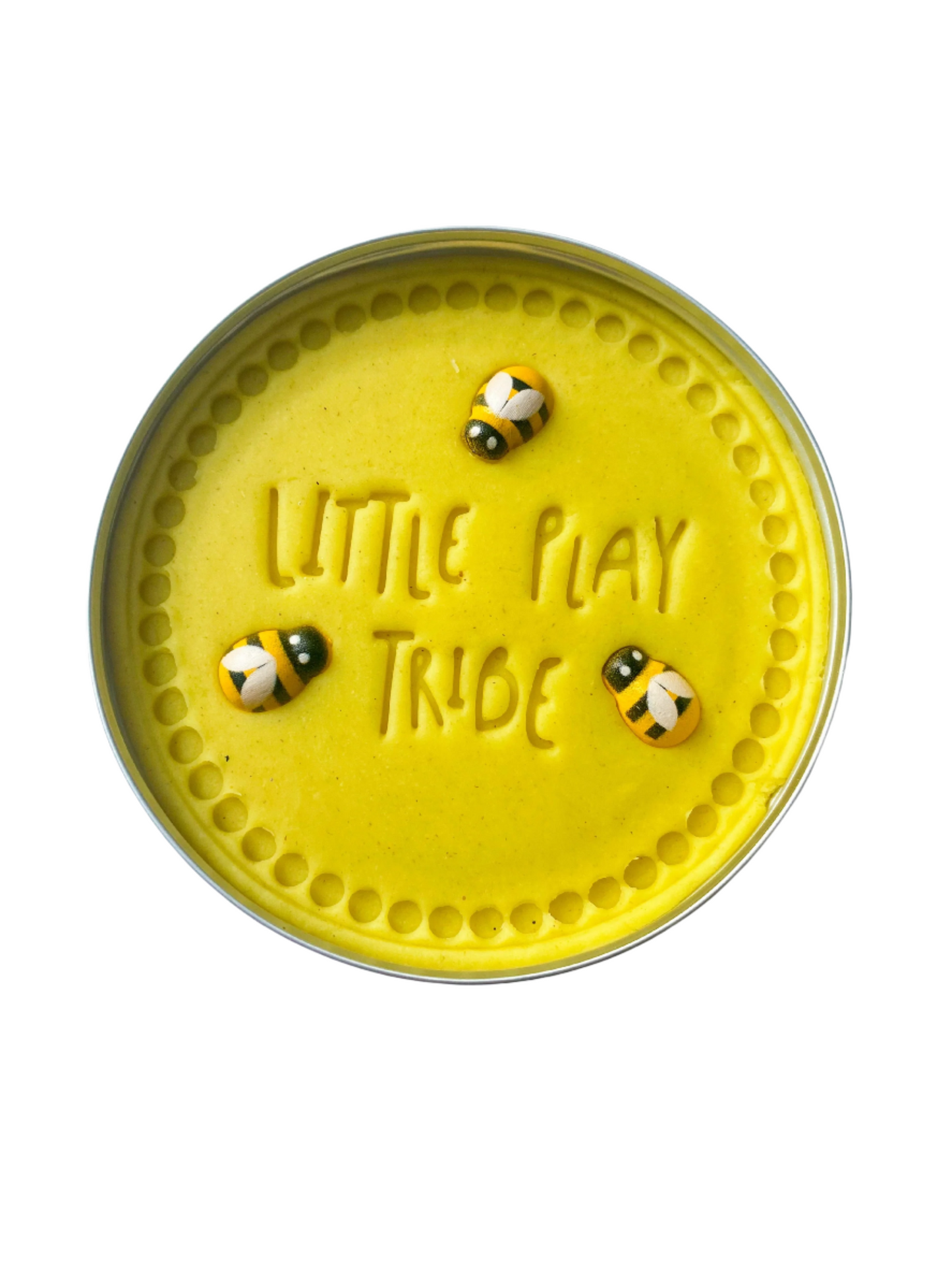 Buzzy Bee Lemon Scented Homemade Playdough Kit 200g Tin