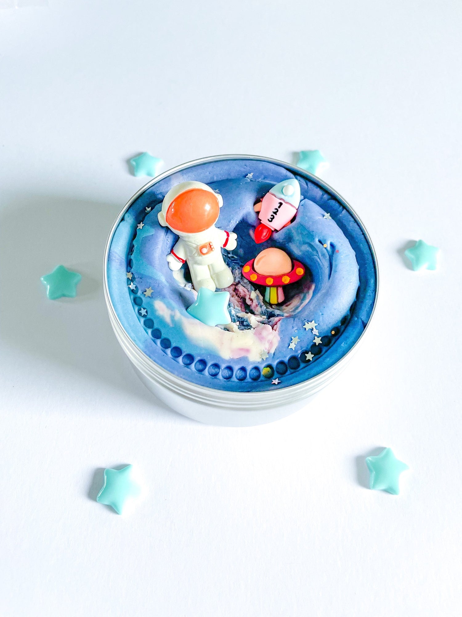 Space Discovery Sensory Playdough Pot