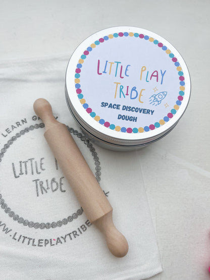 Space Discovery Dough Grab & Go Kit | Galaxy Playdough Kit with Hidden Astronauts