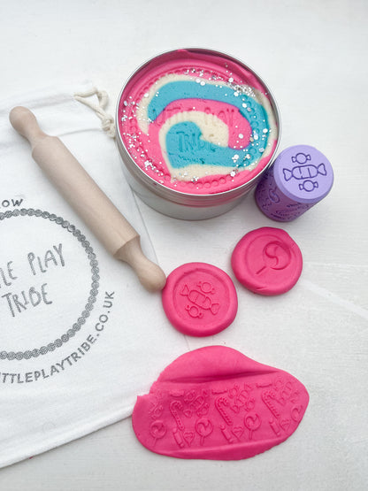 Sweetshop Discovery Dough Grab & Go Kit | Sensory Play Kit with Hidden Sweets
