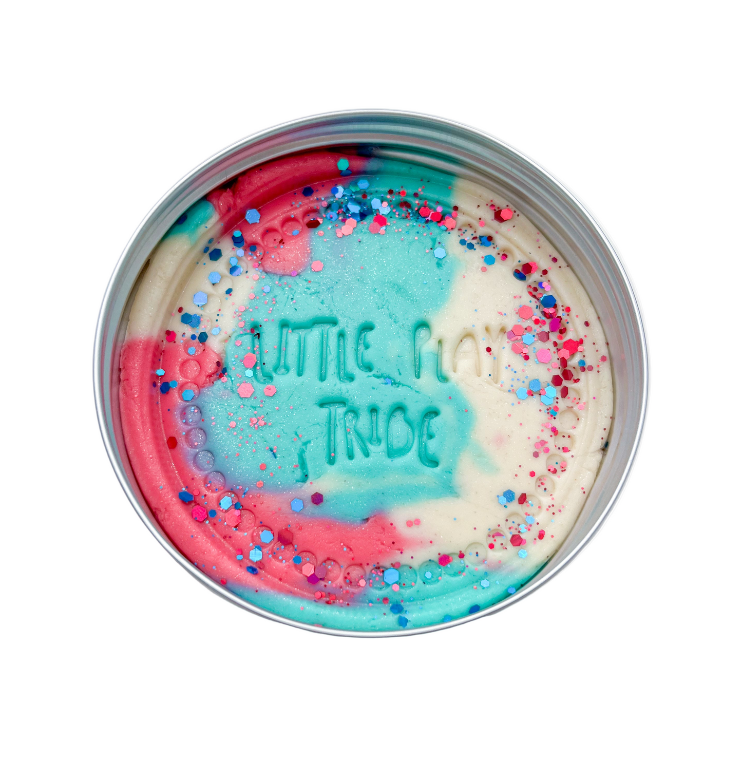 Birthday Cake Funfetti Sensory Playdough Tin