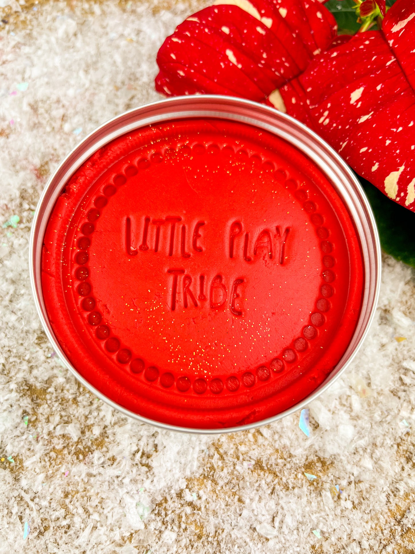 Candy Cane Red Dough – Super Soft Festive Scented Playdough