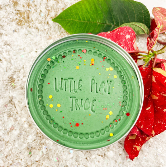 Christmas Tree Dough – Super Soft Festive Green Scented Playdough