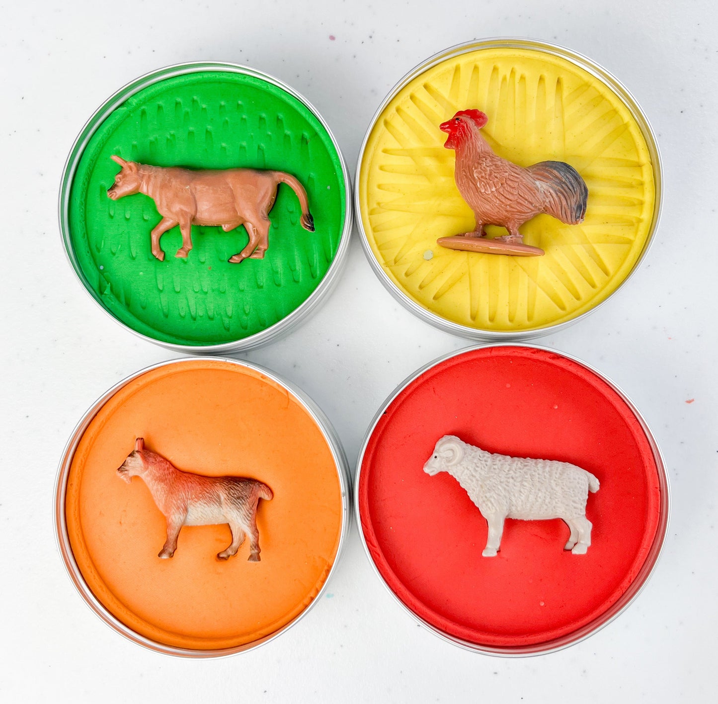 Farm Theme Playdough Party Bag Filler