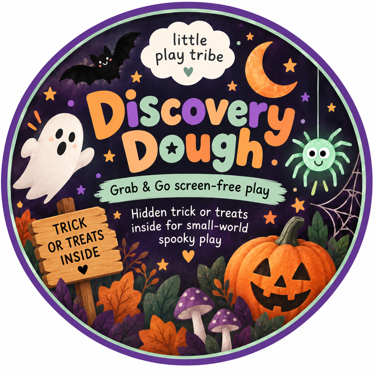 Halloween Trick or Treat Discovery Dough