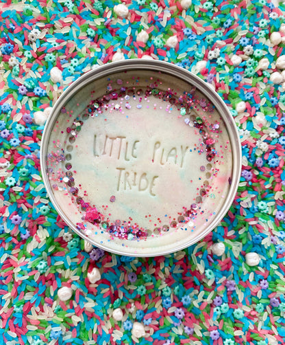200g Birthday Cake Dough Sensory Scented Play Dough Tin Birdseye