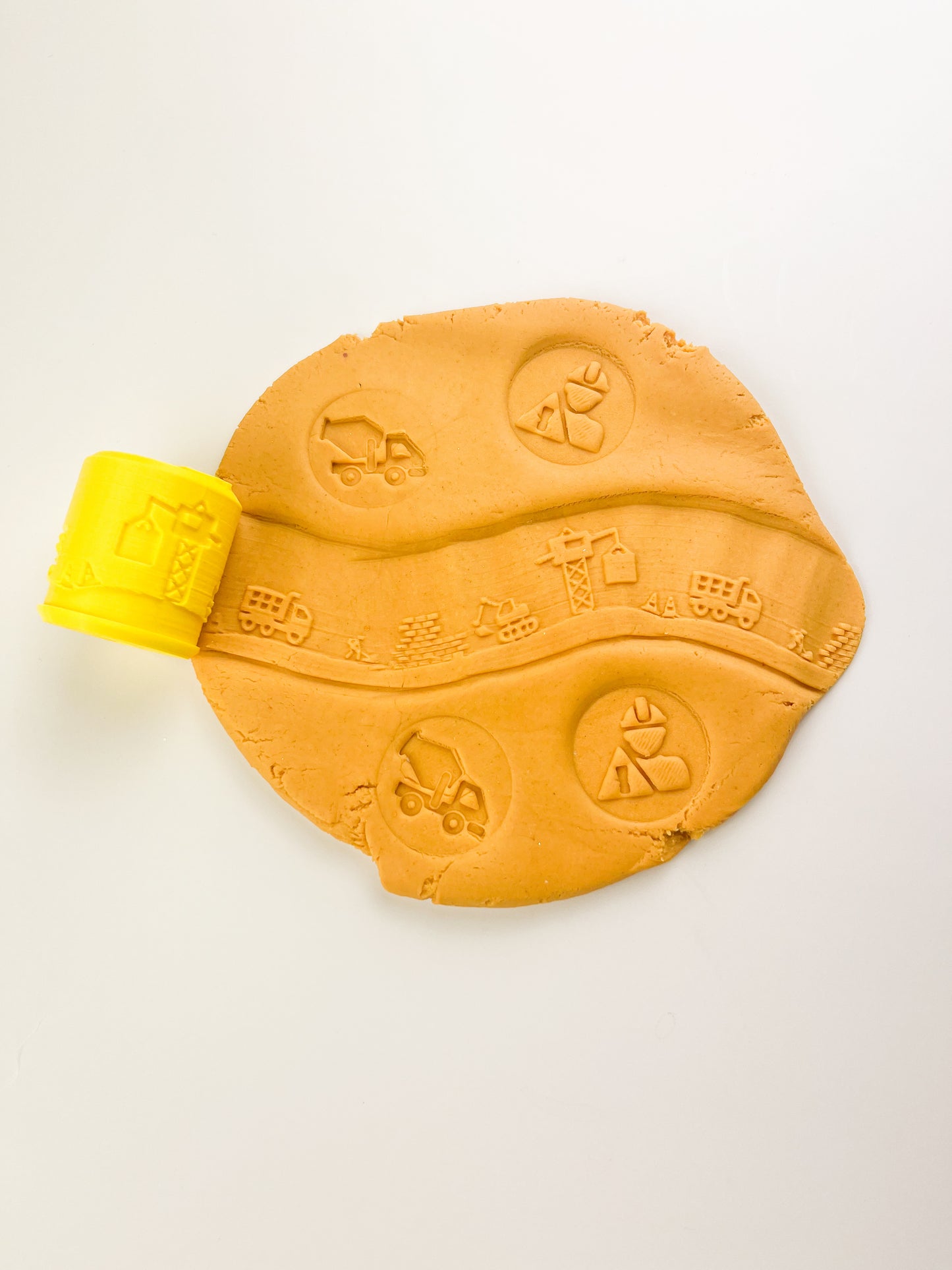 Construction Eco Roller – Sustainable Playdough Tool for Little Builders