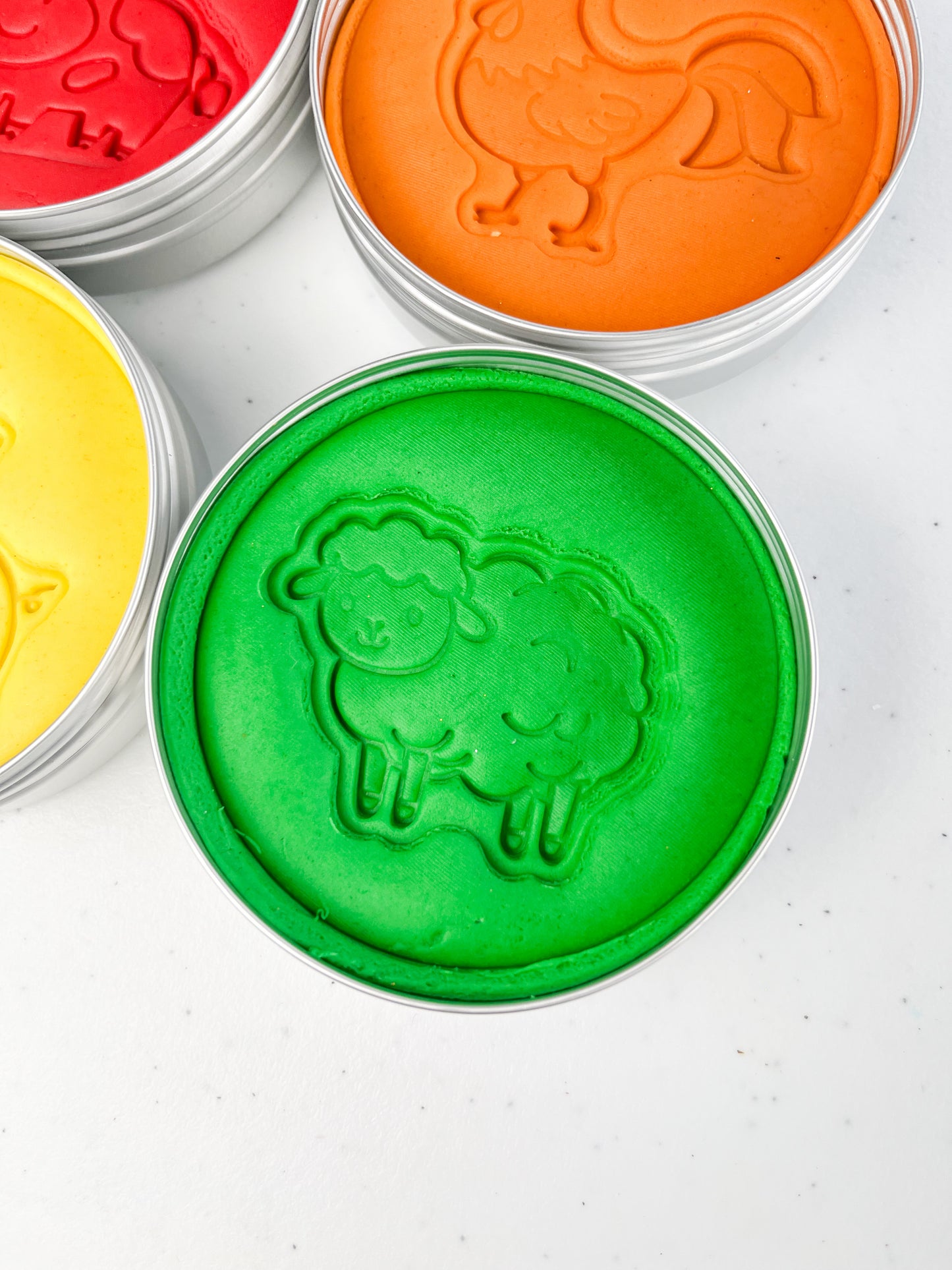 Farm Theme Playdough Party Bag Filler