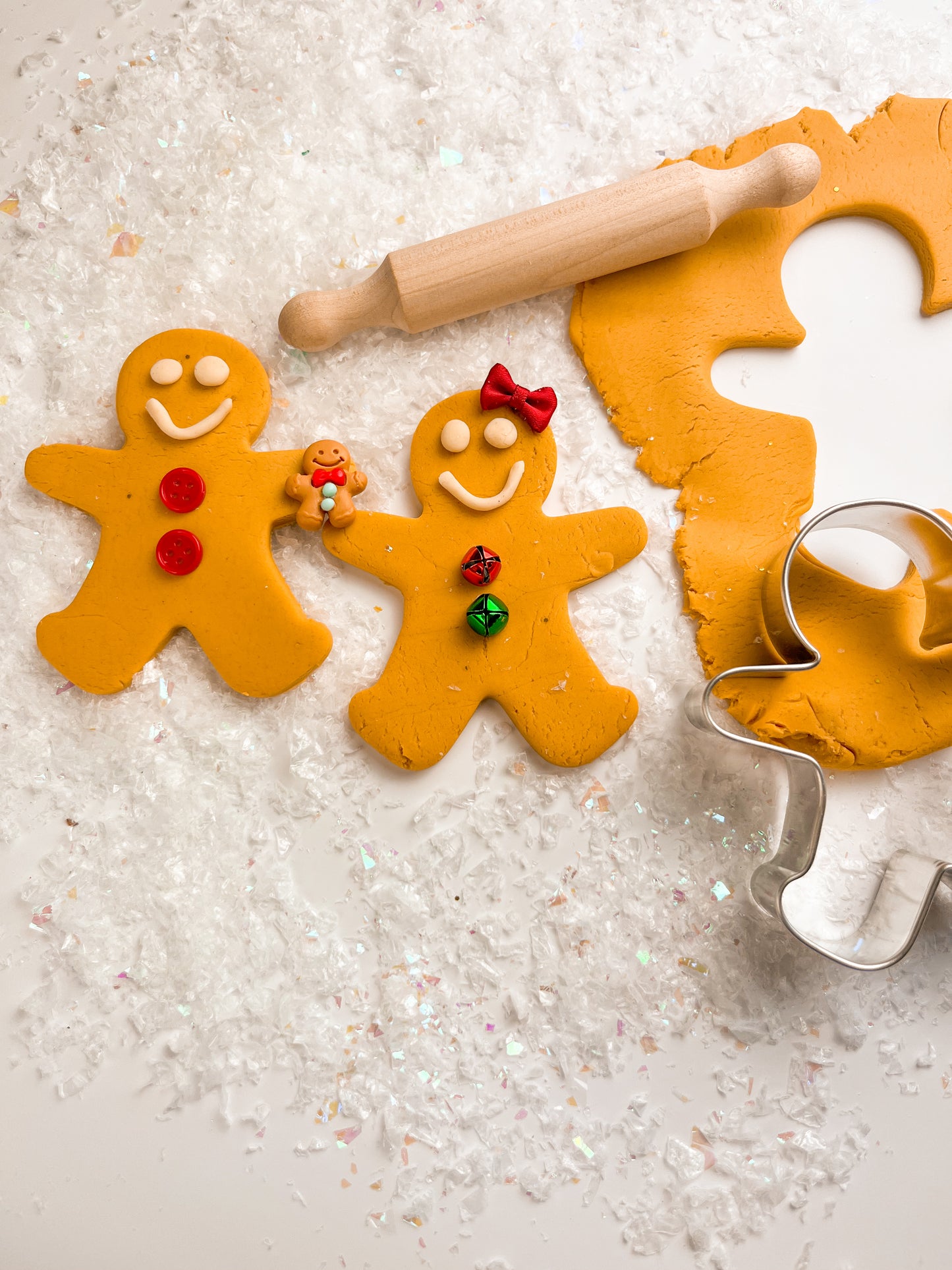 Gingerbread Baking Play Kit – Make a Boy and Girl Gingerbread Biscuit