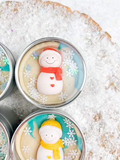 Shake & Play Snowglobe Tin – Stocking Filler with Snowman