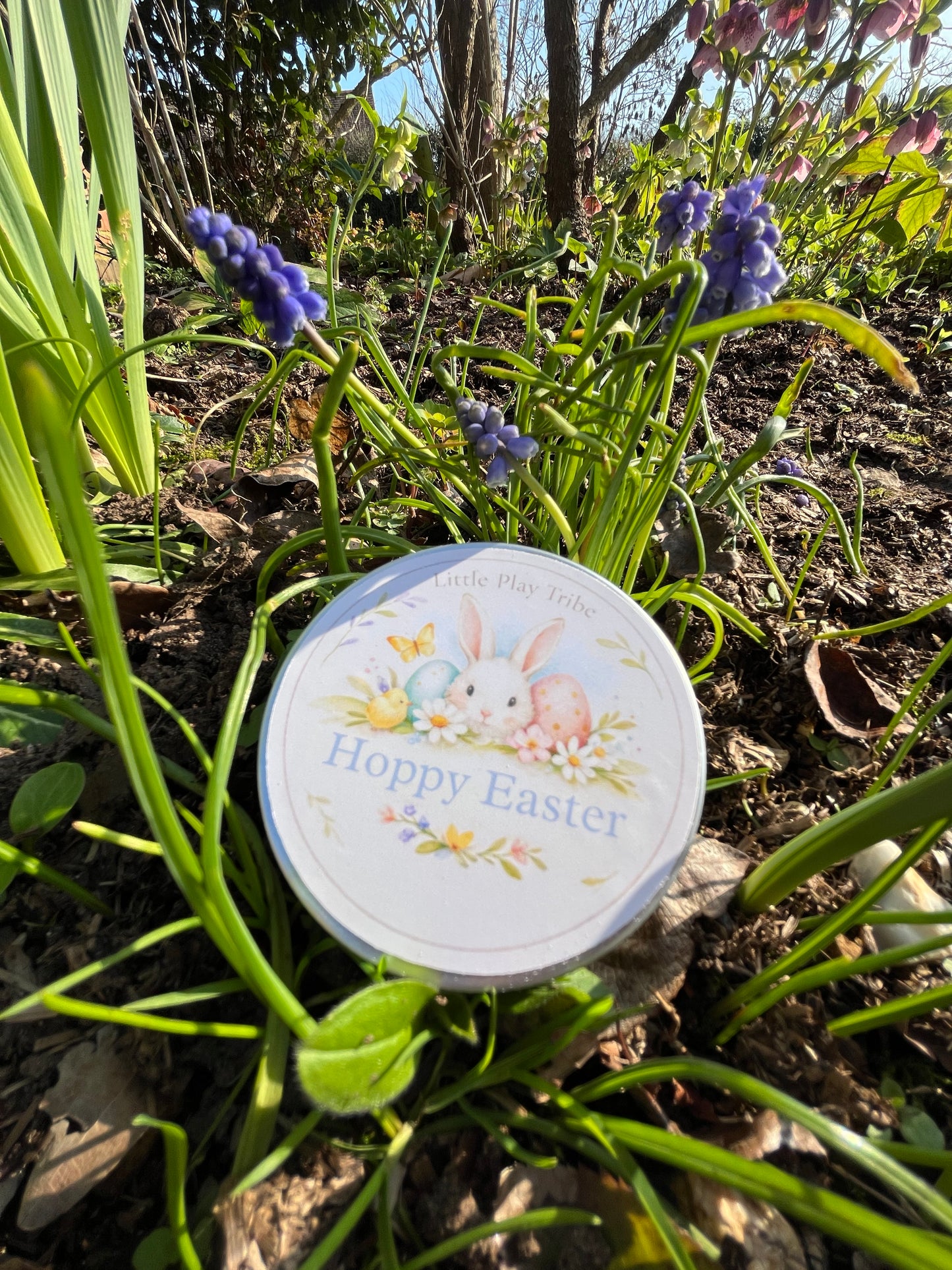 Easter Treasure Dough Hunt Set | Non-Chocolate Easter Gift & Easter Egg Alternative | Sensory Playdough Kit with Hidden Characters