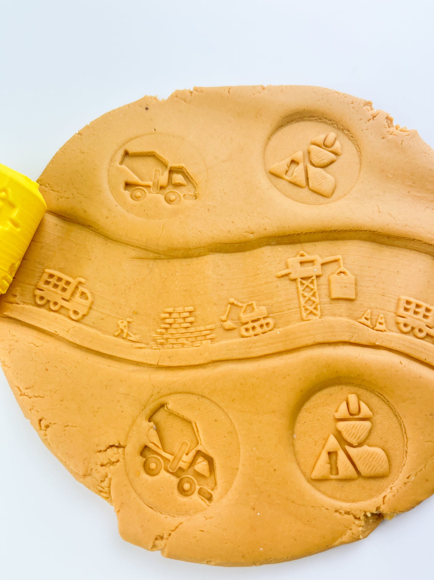 Construction Eco Roller – Sustainable Playdough Tool for Little Builders