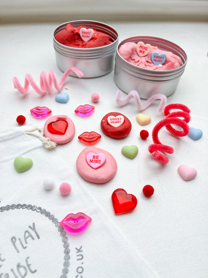 Valentine’s All-In-One Playdough Kit | Screen-Free Sensory Fun
