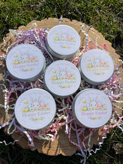 Easter Treasure Dough Hunt Set | Non-Chocolate Easter Gift & Easter Egg Alternative | Sensory Playdough Kit with Hidden Characters