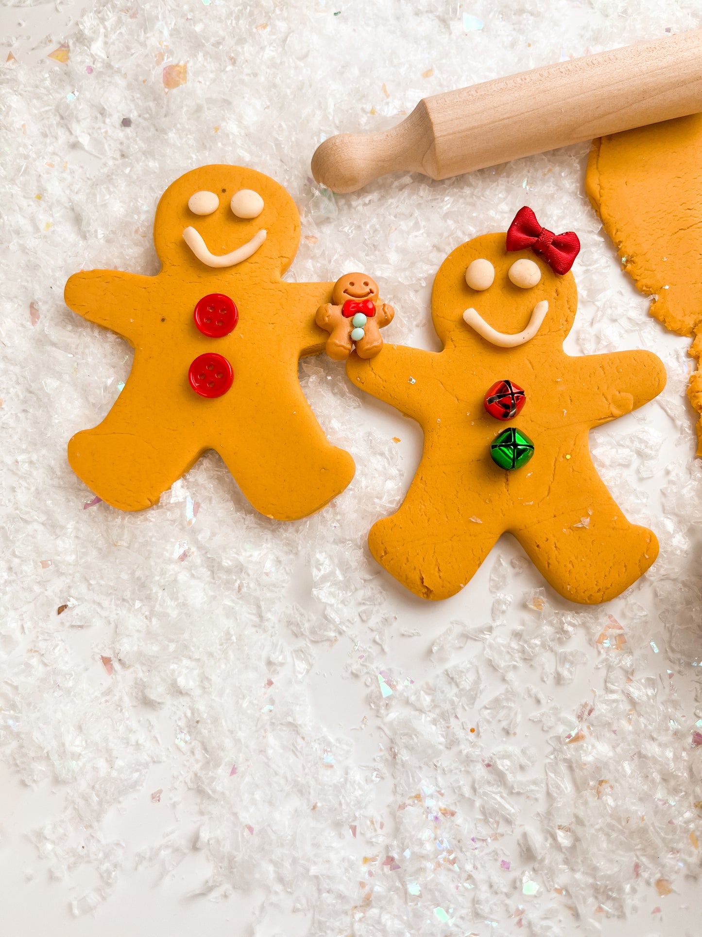 Gingerbread Baking Play Kit – Make a Boy and Girl Gingerbread Biscuit