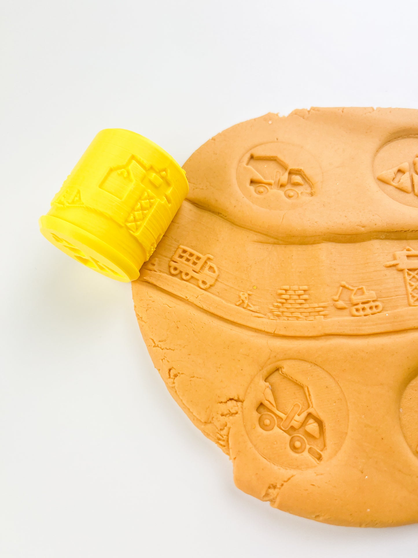Construction Eco Roller – Sustainable Playdough Tool for Little Builders