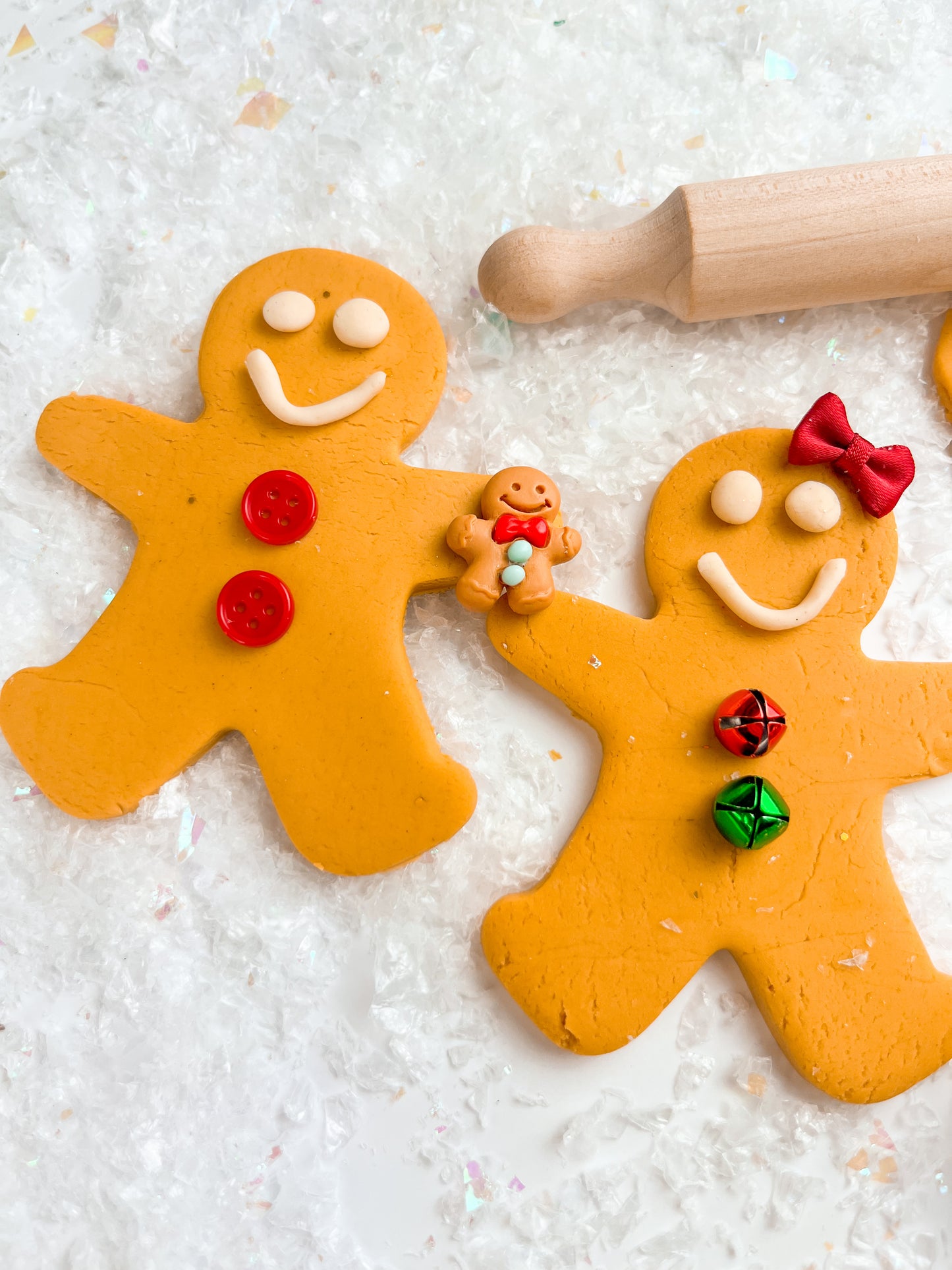 Gingerbread Baking Play Kit – Make a Boy and Girl Gingerbread Biscuit