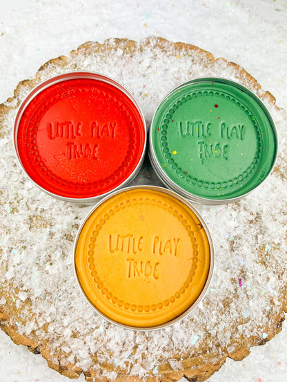 Christmas Tree-o Playdough Bundle – Festive Trio of Playdough (Save £3!)
