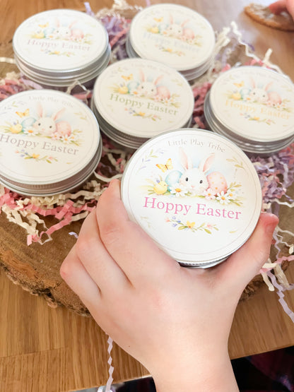 Easter Treasure Dough Hunt Set | Non-Chocolate Easter Gift & Easter Egg Alternative | Sensory Playdough Kit with Hidden Characters