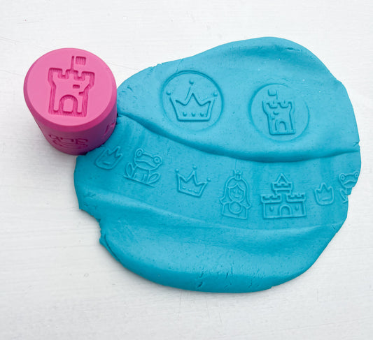 Eco-Friendly Princess Dough Roller – Crown, Castle & Sparkle-Themed Sensory Play!