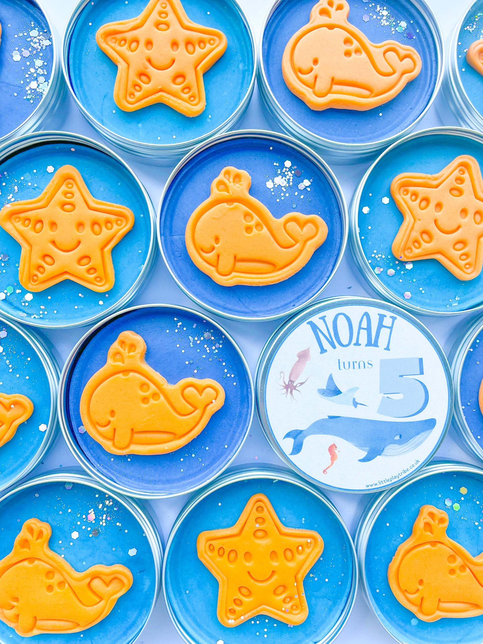 Under the sea / sea themed playdough  party bag filler image 0